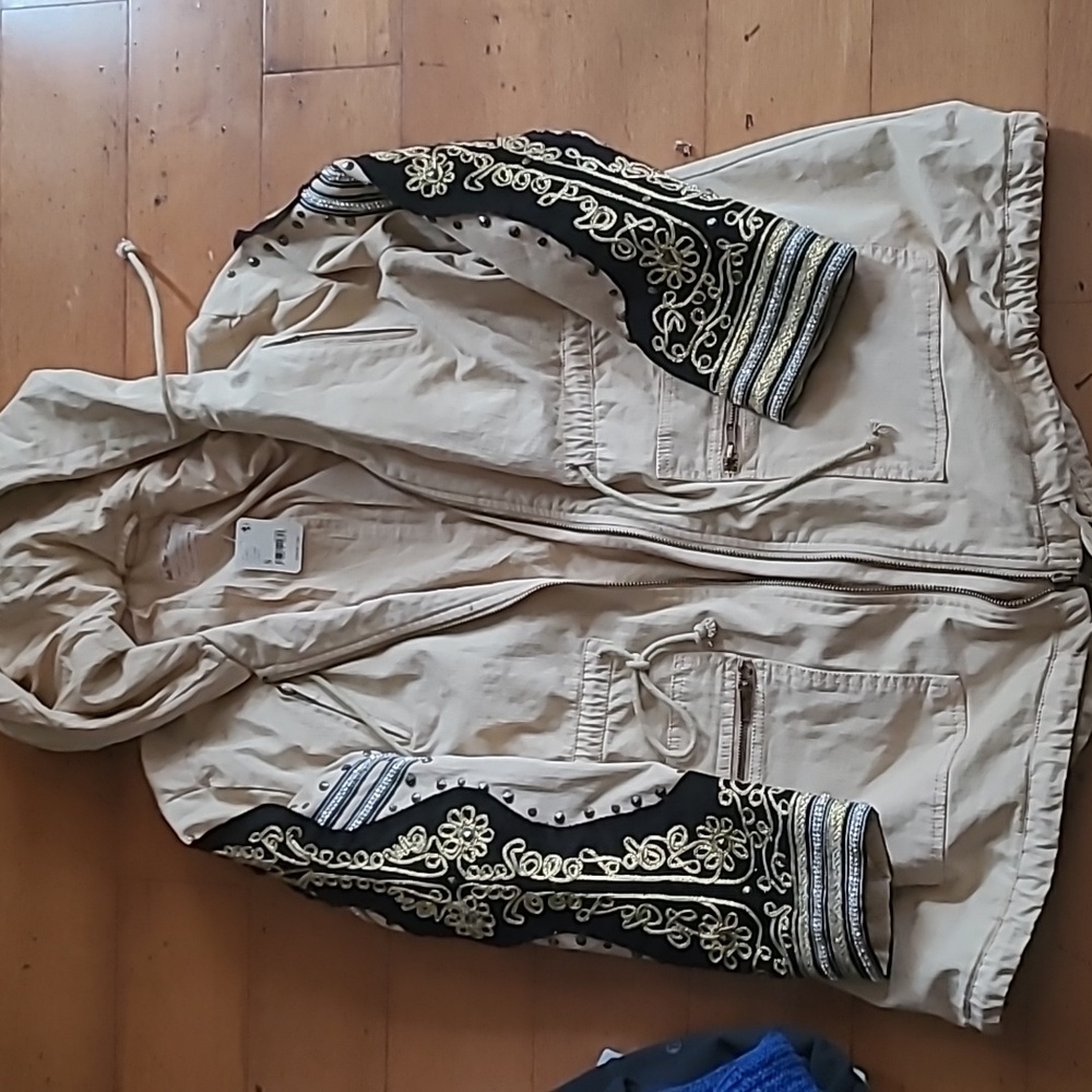 NWT Free People Golden Quills Jacket - Picture 5 of 6